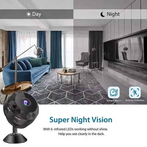 Built-in battery, WiFi connection is always on. Long standby time even during power outages, allowing you to monitor everything with confidence and stay connected at all times.