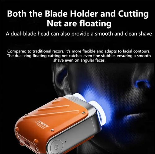 Mini dual-head design, fully washable, experience the efficient and portable art of shaving