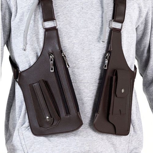 A bag of all things: Men's multi-functional tactical vest bag (retro style)