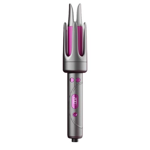 Long-lasting, long-lasting curling iron for long waves. Fully automatic, perfect for lazy hair. Negative ion treatment for frizz-free hair. Smart LCD screen for anti-scalding.