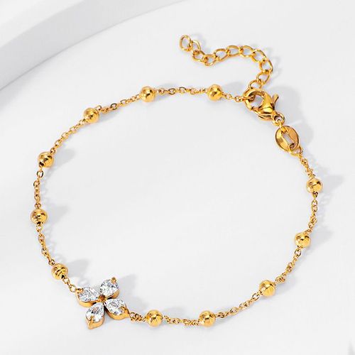 New Light Luxury Zircon Jewelry Four-Piece Set | Ingenious Craftsmanship Illuminates Your Sophisticated Beauty