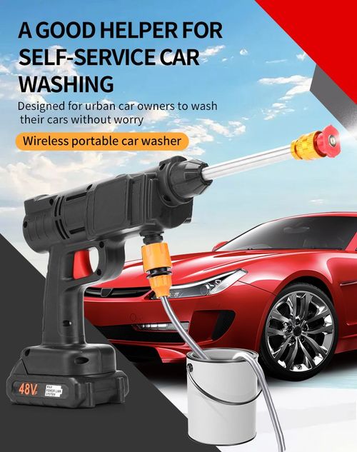 Clean everything with a gun in hand | A new wireless high-voltage experience