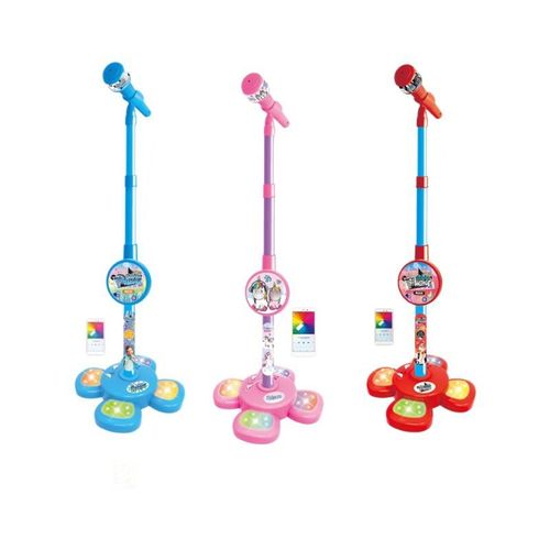 children's microphone toy, super cool 5-light boy and girl microphone to play songs toy