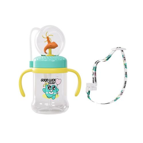 Tritan baby water bottle, fun water play cup, whale straw cup