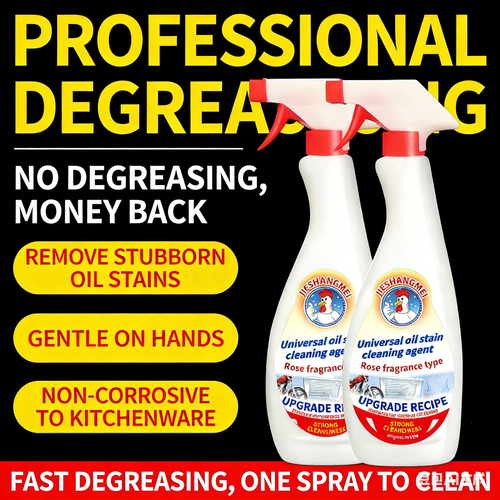 Italian imported formula Big Rooster Degreaser, kitchen multi-purpose oil stain cleaner for heavy oil & fume.