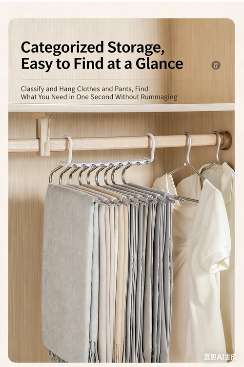 Stainless Steel Multi-Tier Trouser Rack