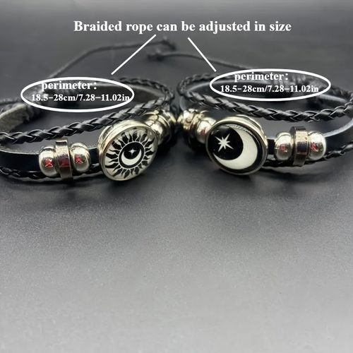 Sun, Moon, and Stars Bracelet Set