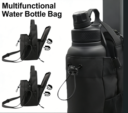 Magnetic Fitness Water Bottle Holder