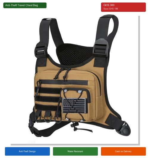 Anti-Theft Travel Chest Bag - Be Ready for Every Journey