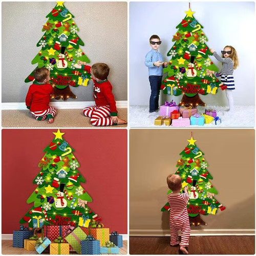 🎄✨New DIY Felt Christmas Tree Set🎁limited 50% off