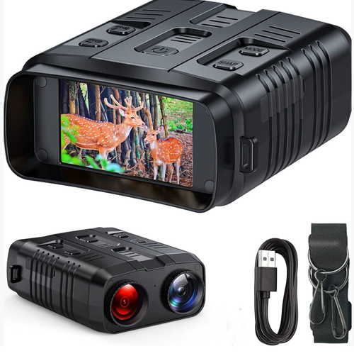 Winait R19 Full HD 1080p Night Vision Binocular Camera with 3.0'' TFT Color Display😁