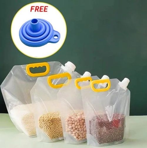 😀🔥🔥Last Day Special Offer Bundle Large Capacity Cereal storage Bag（10pc）😀