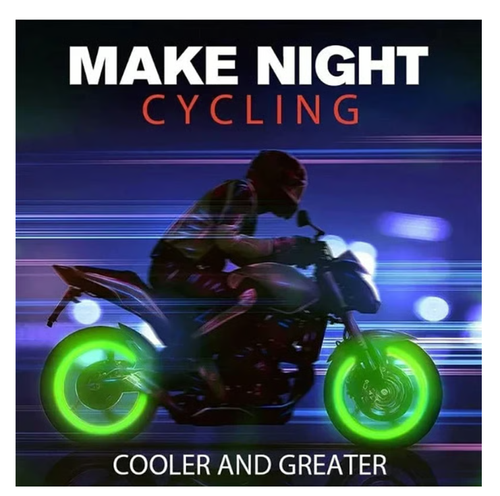 😀💥LAST DAY SALE 49% OFF💥Tire Valve Cap Set (4 PCS Set),Universal Bicycle Stem Covers, Waterproof Luminous Car Tire Valve Caps😀