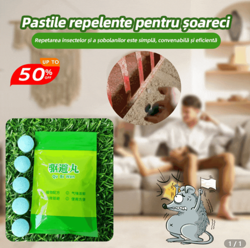 😀Buy one get one free 50 Capsules  Strong Rat Repellent Pills, Magic Rat Repellent Tool😀