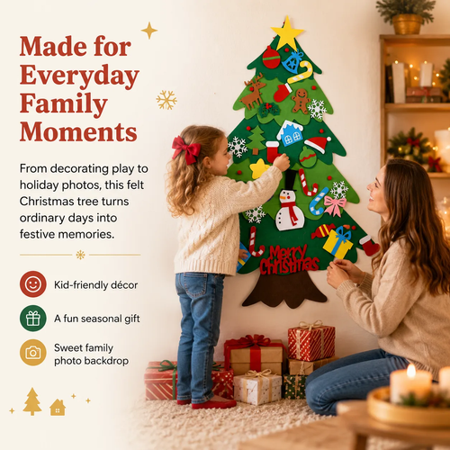 🎄✨New DIY Felt Christmas Tree Set🎁limited 50% off