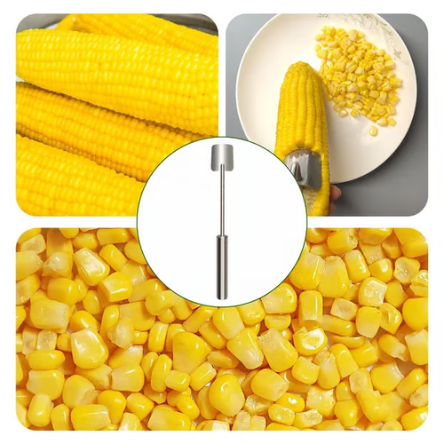 2026 NEW Long Handle Stainless Steel Corn Stripping Tool