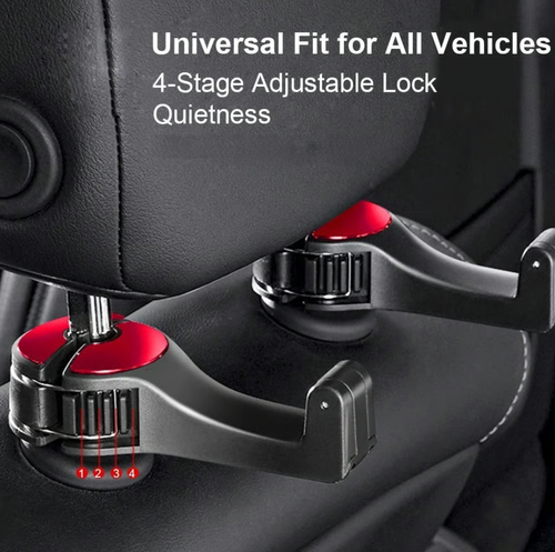 🔥Buy one, get one free🔥2 in 1 Car Headrest Hidden Hook
