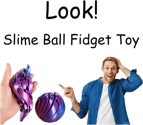 😀3D Printing Slime Ball Fidget Toy👍🎁