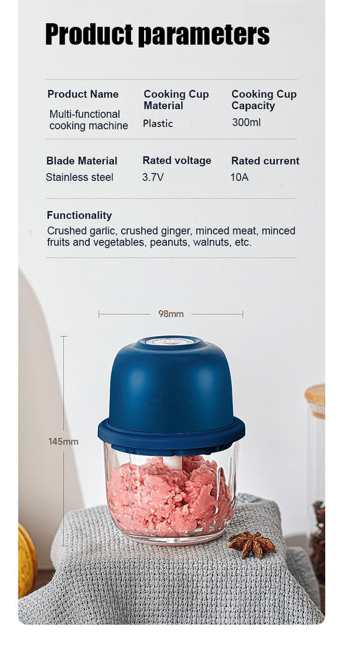 Wireless Mini Electric Garlic Press — Powerful and efficient, easy to clean, an essential kitchen gadget 🔪