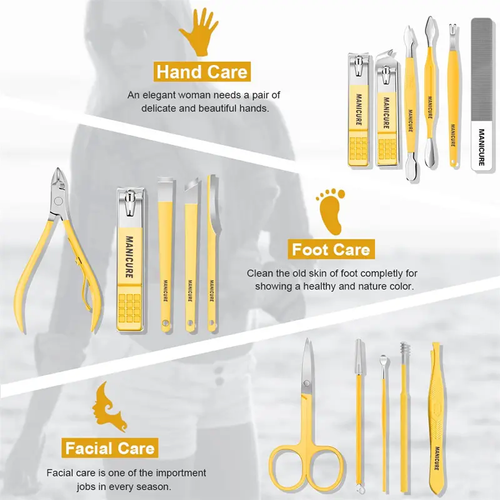 16-in-1 Premium Nail Care Kit