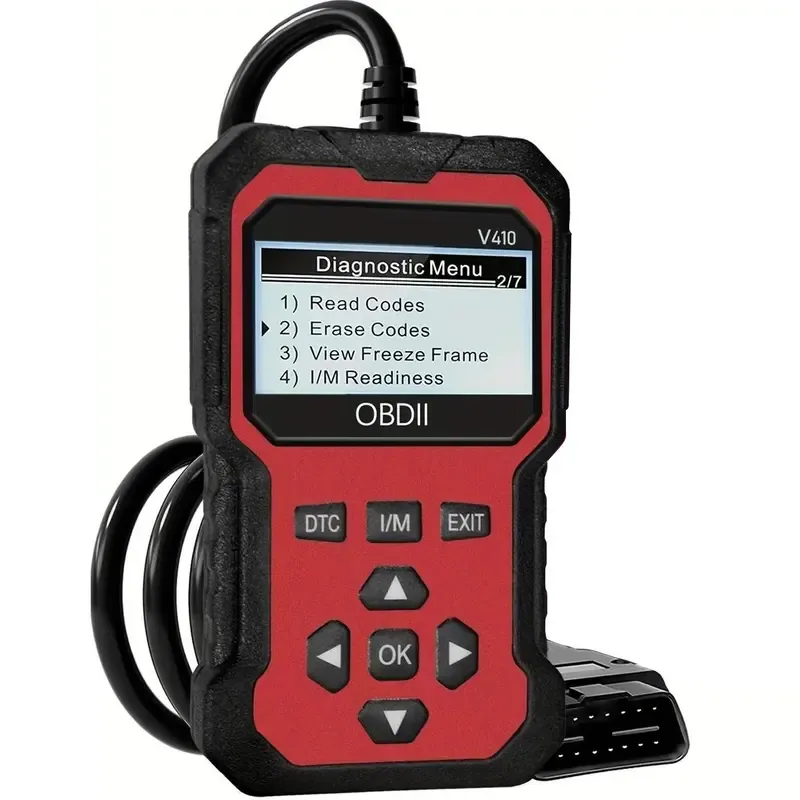 2026 V410 OBD2 Diagnostic Tool | Live Data & Engine Light Reset | For All Nigerian OBDII Cars.