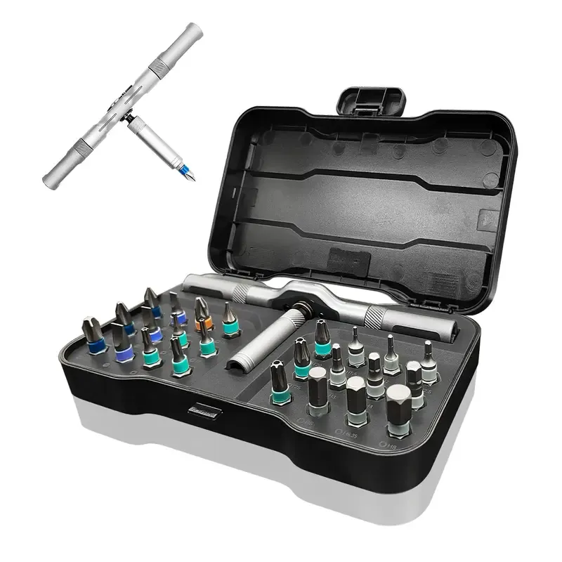 24-in-1 T-Handle Screwdriver Set | Precision Repair Tool Kit for Home & Electronics - Chengguo Shop