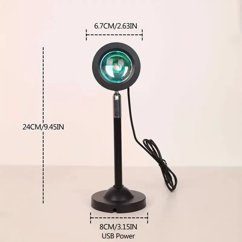 Sunset LED Night Light Projector with Remote