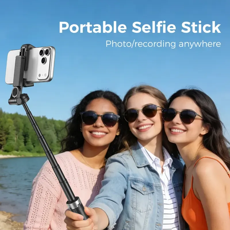 Portable 3-in-1 Bluetooth Selfie Stick Tripod