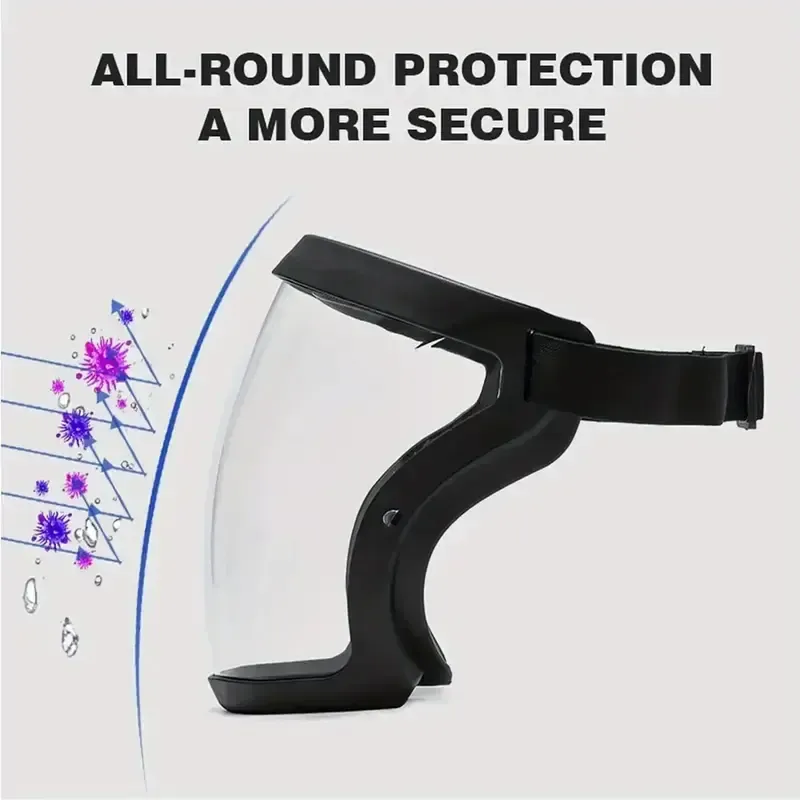 Multi-Purpose Full Face Shield | Anti-Splash Safety Mask for Kitchen, Industry & DIY - Nigeria