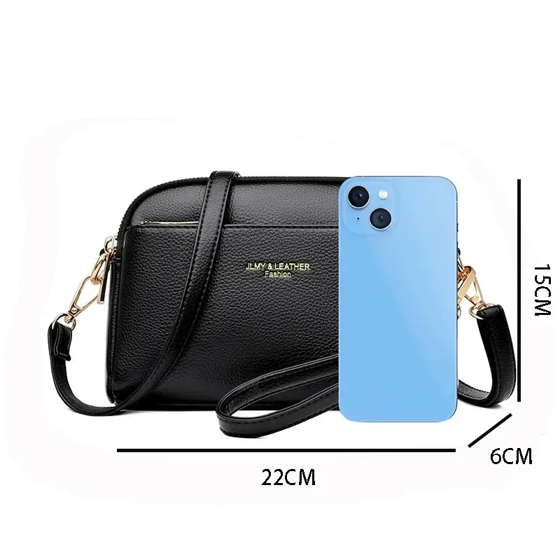 Elegant Mini Square Bag - 2025 Spring Summer Commuter Crossbody, Spacious Shoulder Phone Purse