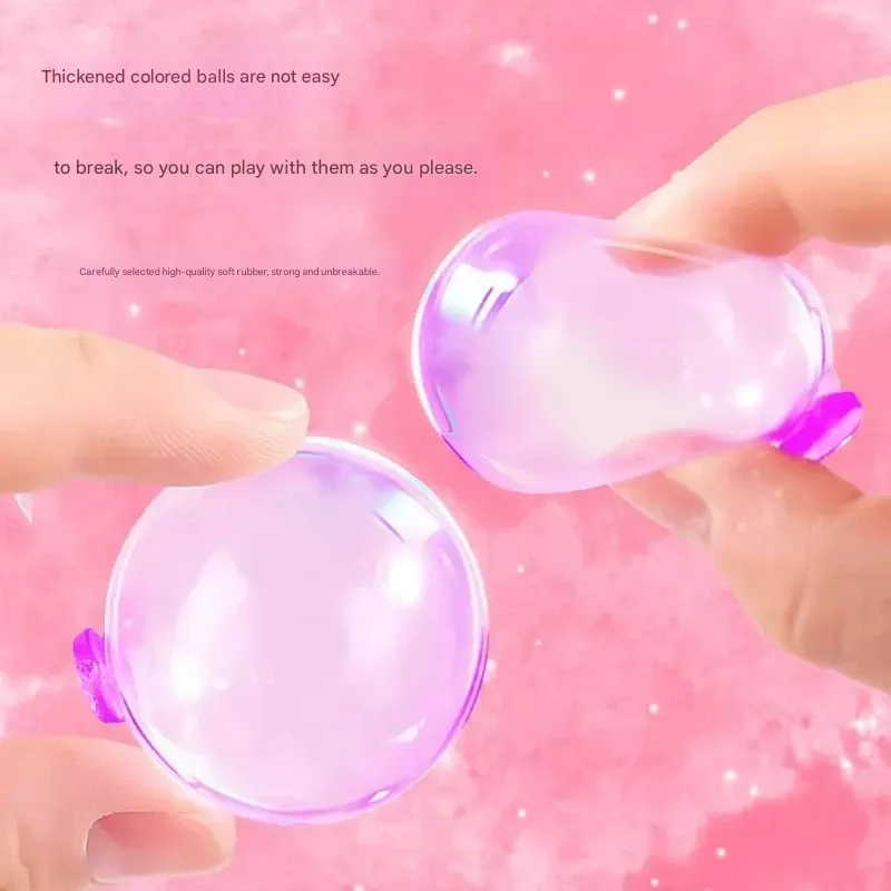 Popular Magic Ball Static Cling Toys, Balloon Decor Kit, and Static Cling Inflator Set - Fun DIY Gifts for Boys and Girls