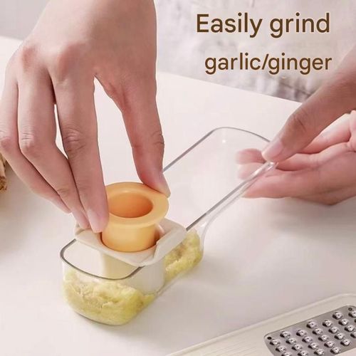 （Two packs）New Vegetable Cutter - Multi-functional Kitchen Grater with Thickened Stainless Steel for Slicing and Shredding