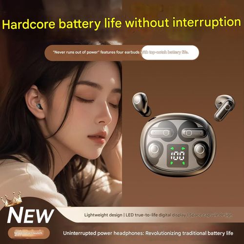 SK35 Wireless In-Ear Headphones with Custom-Fit Design | Pain-Free Mini Bluetooth Earbuds