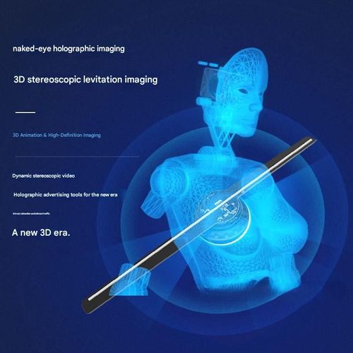 3D Holographic Fan-Based LED Display