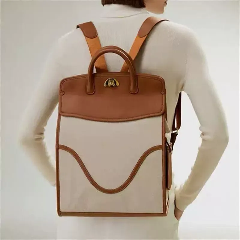 New Niche Multi-Function Casual Commuter Bag: Laptop Tote, College Student Travel Backpack, Women's Daypack