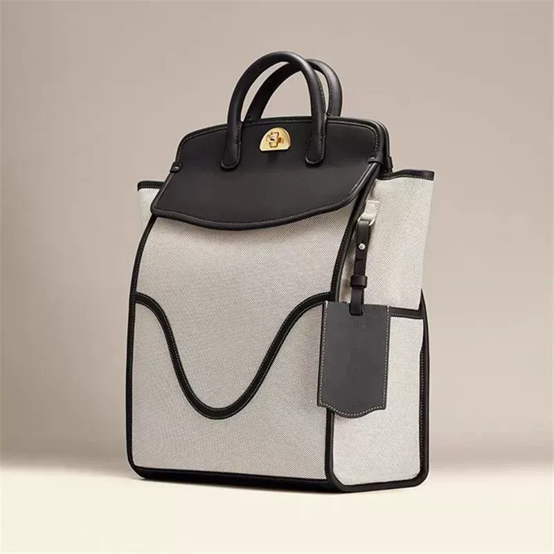 New Niche Multi-Function Casual Commuter Bag: Laptop Tote, College Student Travel Backpack, Women's Daypack