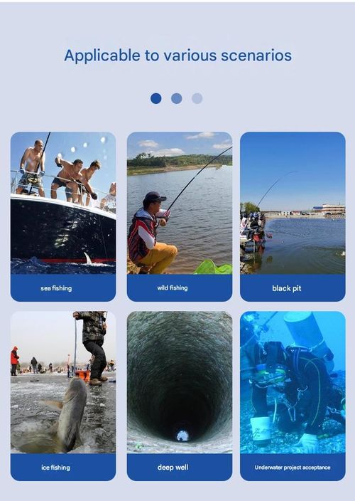 Underwater Fish Finder Display, Fishing Camera Screen with Night Vision, Waterproof HD Camera