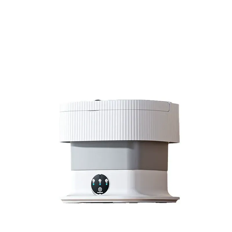 10L Mini Foldable Baby Washing Machine - Portable Washer for Socks & Underwear