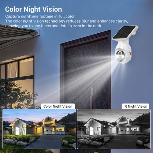 Solar Camera  Home HD Surveillance Camera  Outdoor Video Intercom Smart Home