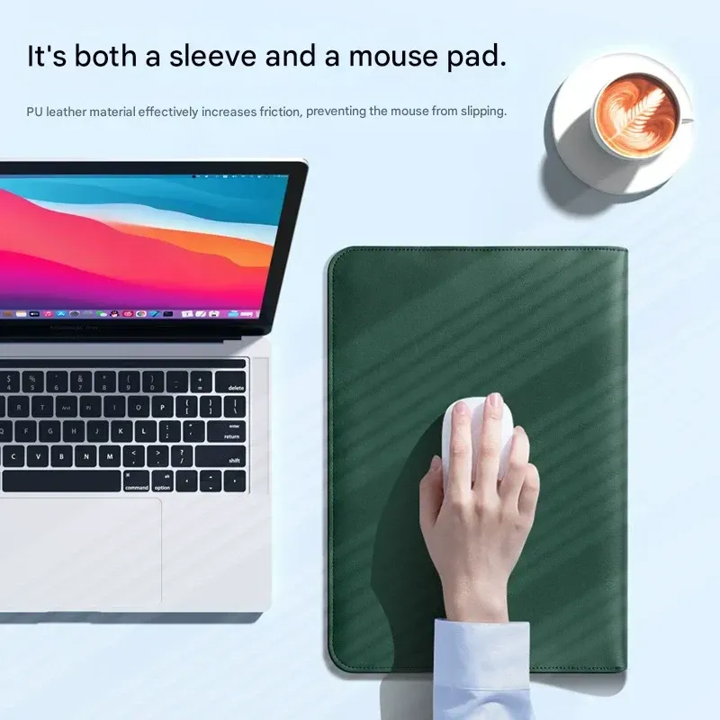 New 15-inch Laptop Leather Sleeve Case for Laptop Protection
