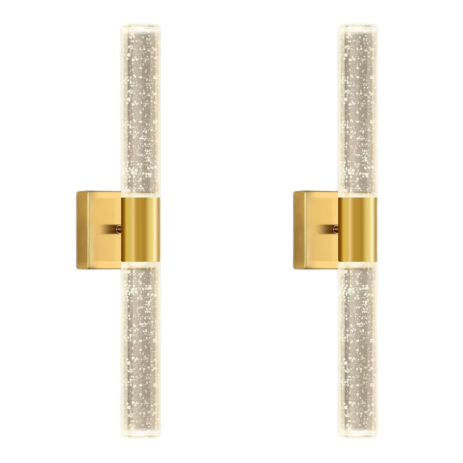 （Two packs）Magnetic Charging Wireless Crystal Wall Light  Bedside Atmosphere Lamp for Dining Room and Bedroom  Artistic Wall Lamp for Living Room and Corridor