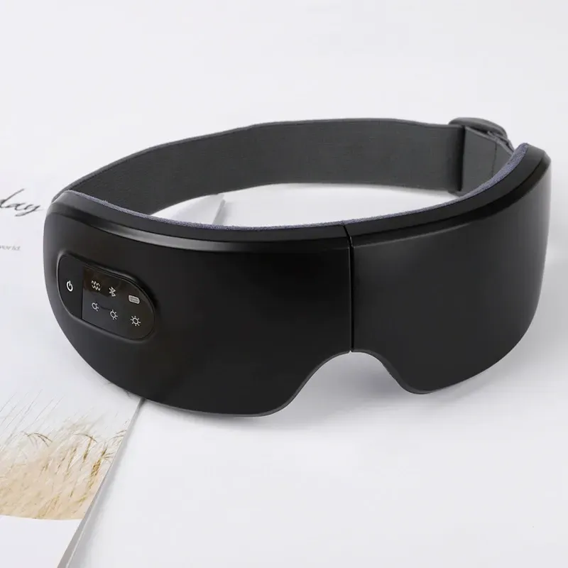 Eye Massager and Eye Care Device  Home Use Gift with Charging Function  Foldable Vibrating Heat Eye Mask and Eye Massager
