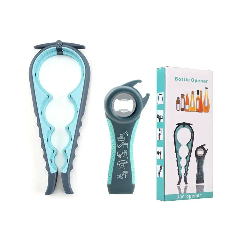 Can Opener Set, 5-in-1 Bottle Opener Kitchen Lid Turner