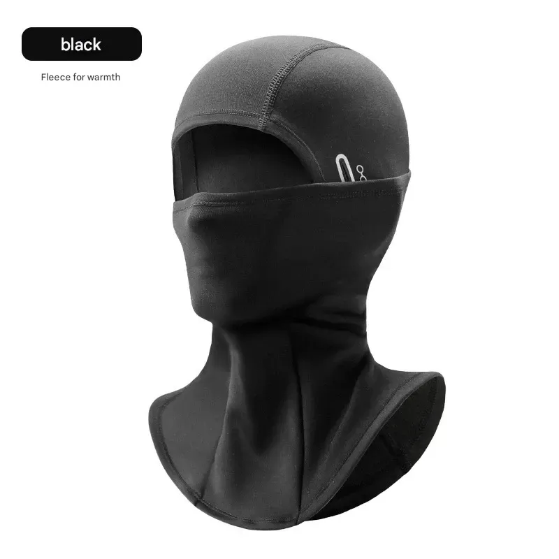 Outdoor Cycling Thermal Balaclava, Windproof Fleece-Lined Ski Mask for Face and Neck Protection