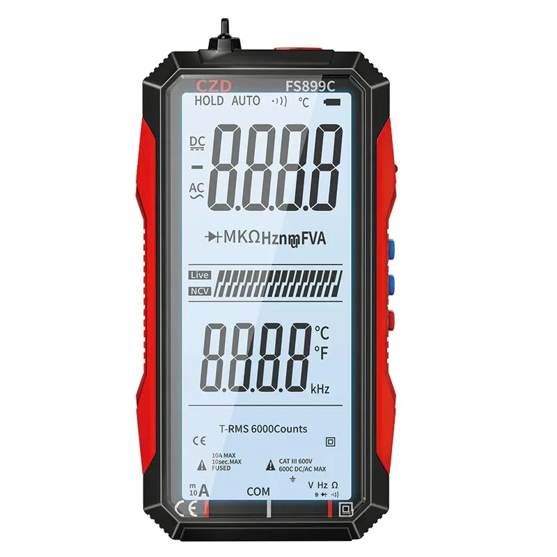 USB Rechargeable Large-Screen High-Precision Digital Multimeter, Fully Automatic Intelligent Multi-function Universal Meter