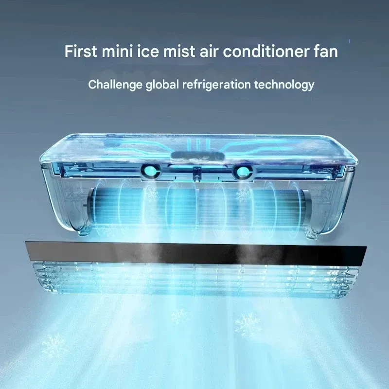 Edon Kitchen Air Cooler — Ice Mist Fan with Superconductive Cooling Technology — Portable Air Conditioner Fan for Home