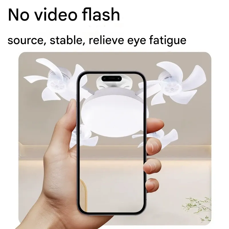 Drone-Style Fan Light  E27 Socket Quad-LED Creative Drone Fan Light