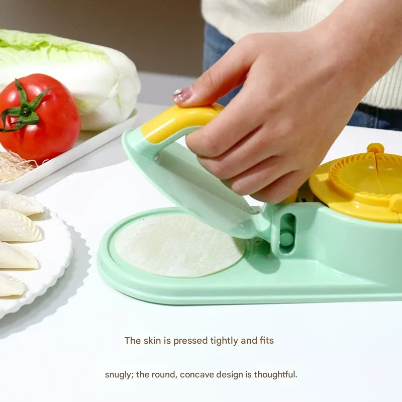 Dumpling Skin Press  Dumpling & Steamed Bun Mold  Mini Dough Roller Press