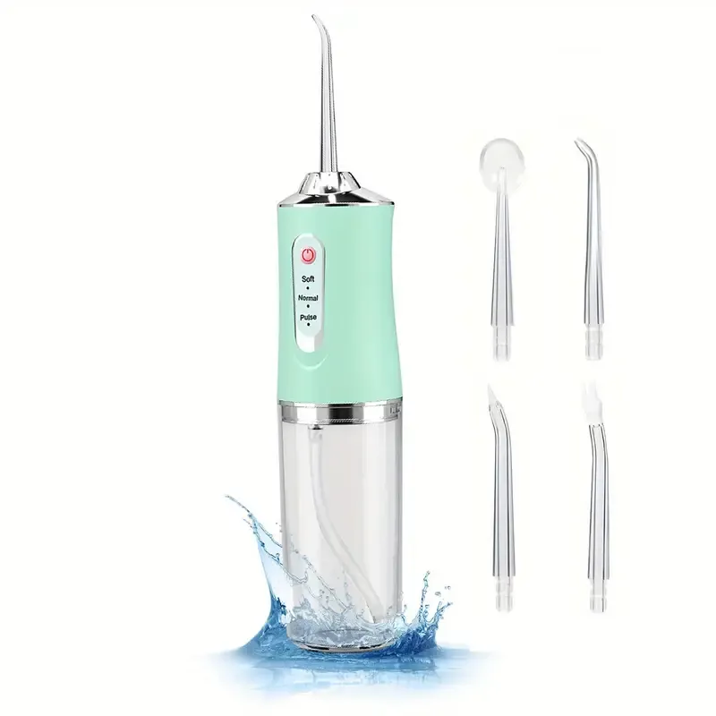 🔥Title: 4-in-1 Cordless Water Flosser – The Oral Cleaning Must-Have Loved by Ghanaians, Perfect for Gifting!