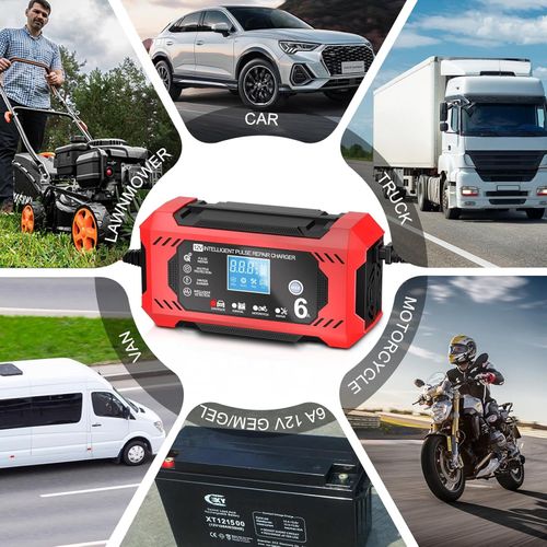 🔥Free delivery throughout the store🔥🛵🔋Smart battery charger for car and motorcycle